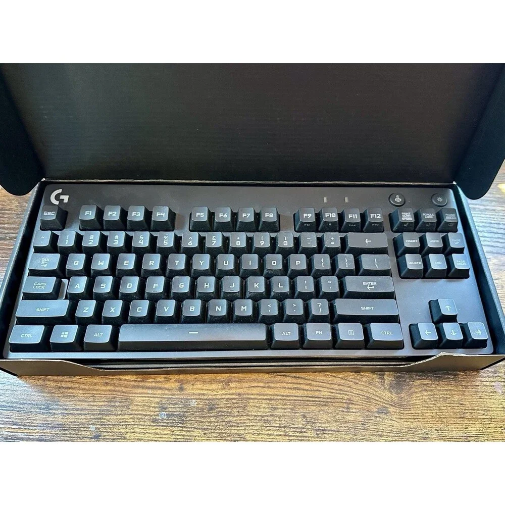 Logitech G PRO Mechanical Gaming Keyboard Portable Tenkeyless RGB Backlit Keys
